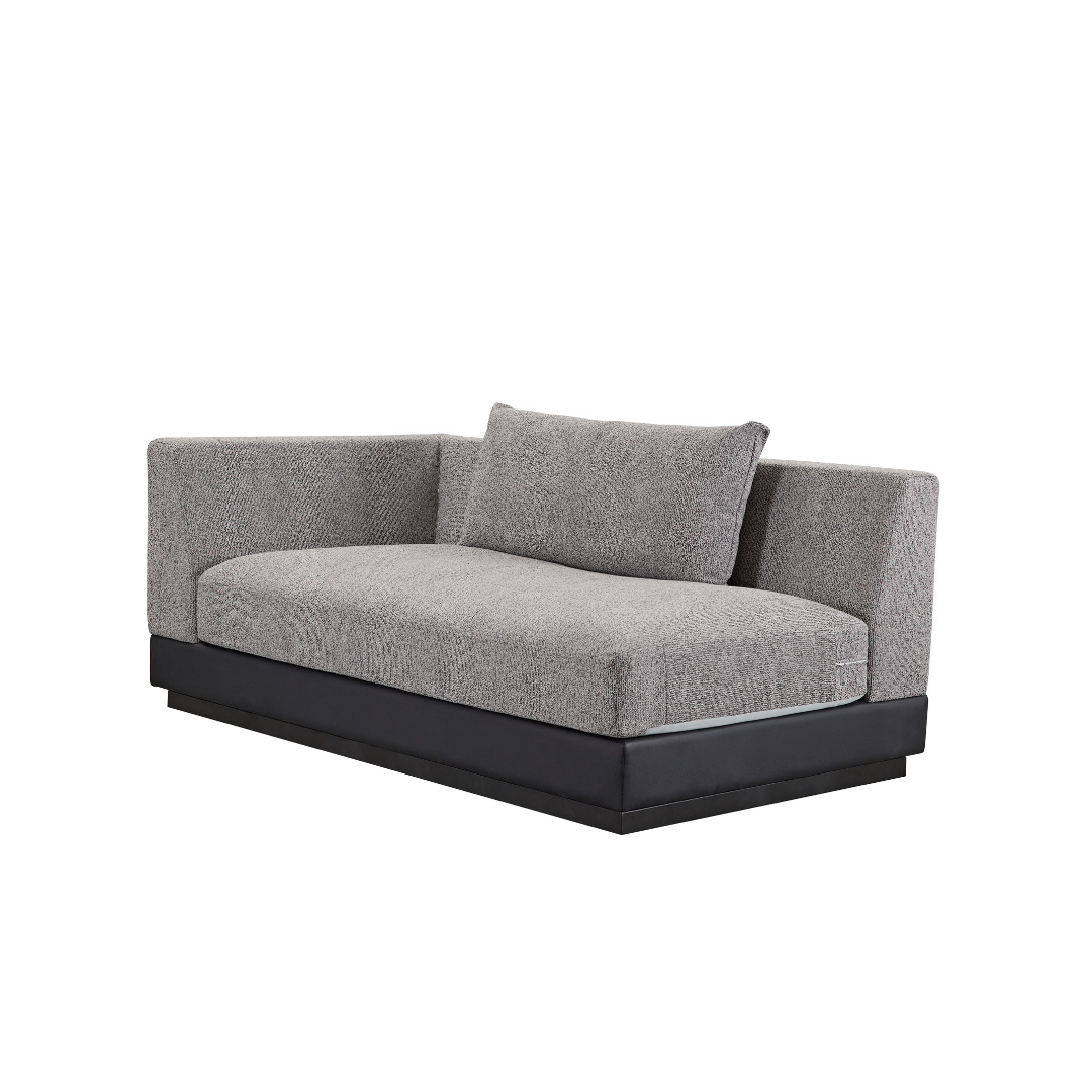 Eden Modular Sofa - Black/White - BUBULAND HOME