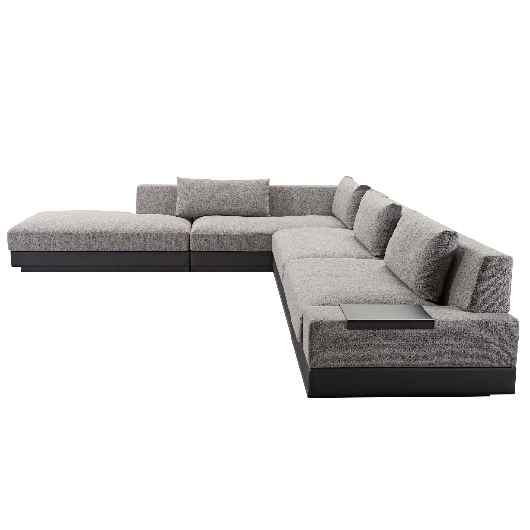 Eden Modular Sofa - Black/White - BUBULAND HOME