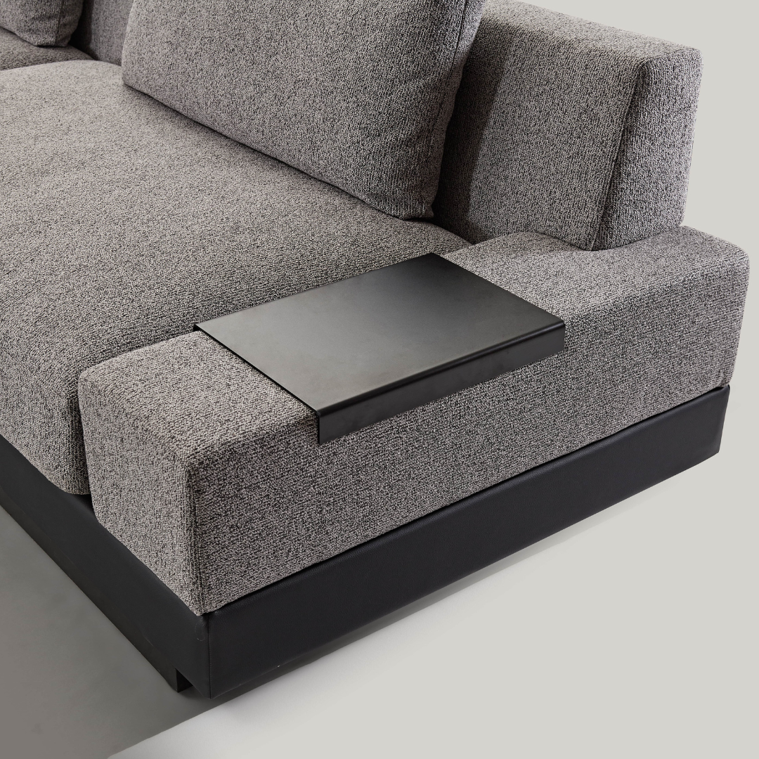 Eden Modular Sofa - Black/White - BUBULAND HOME