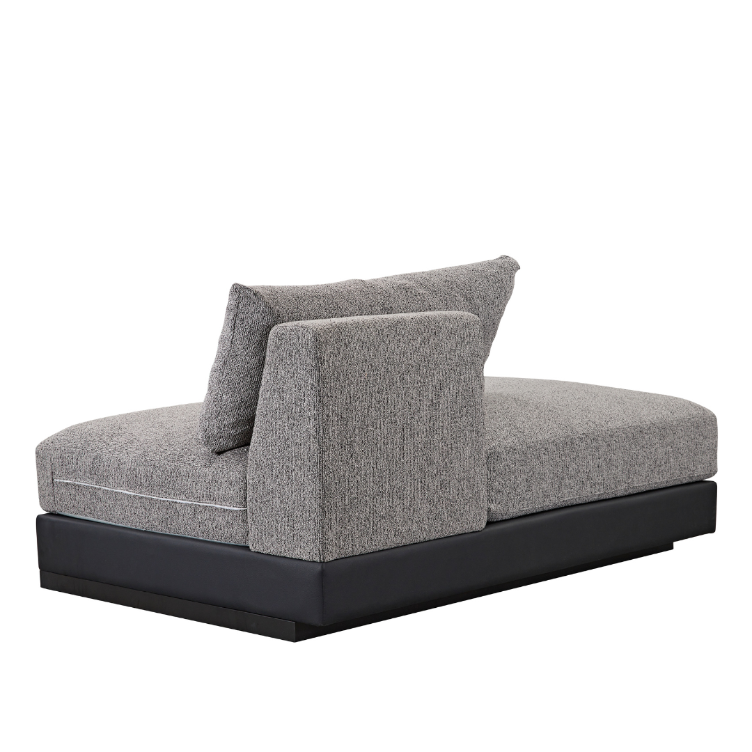 Eden Modular Sofa - Black/White - BUBULAND HOME