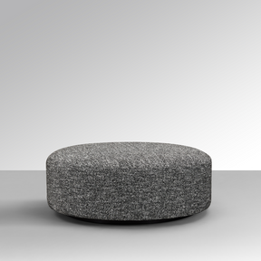 Moon Round Ottoman - Dual Colours Black/White - sofa Grey BUBULAND HOME