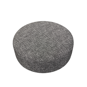 Moon Round Ottoman - Dual Colours Black/White - sofa Grey BUBULAND HOME