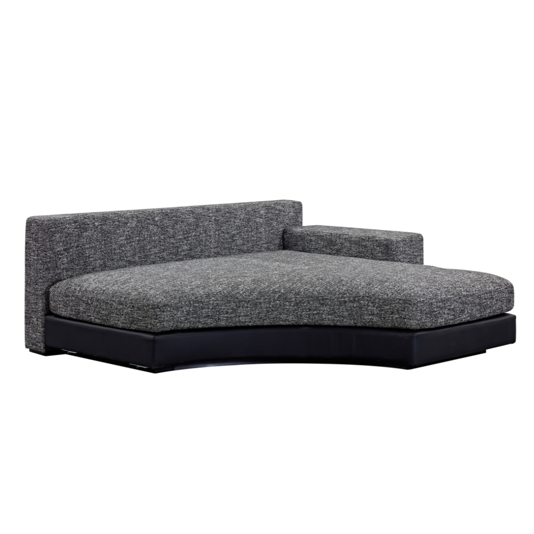 Moon Semi Circle Modular Sofa - Dual Colours Black/White - BUBULAND HOME