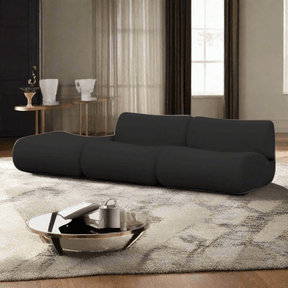 Amara Modular Sofa - Black Premium Fabric - BUBULAND HOME