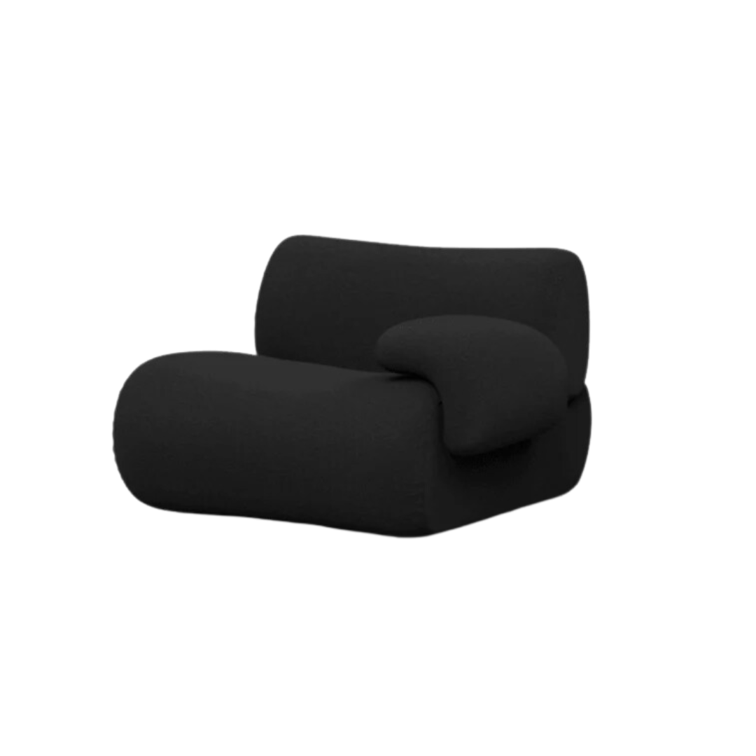 Amara Modular Sofa - Black Premium Fabric - BUBULAND HOME