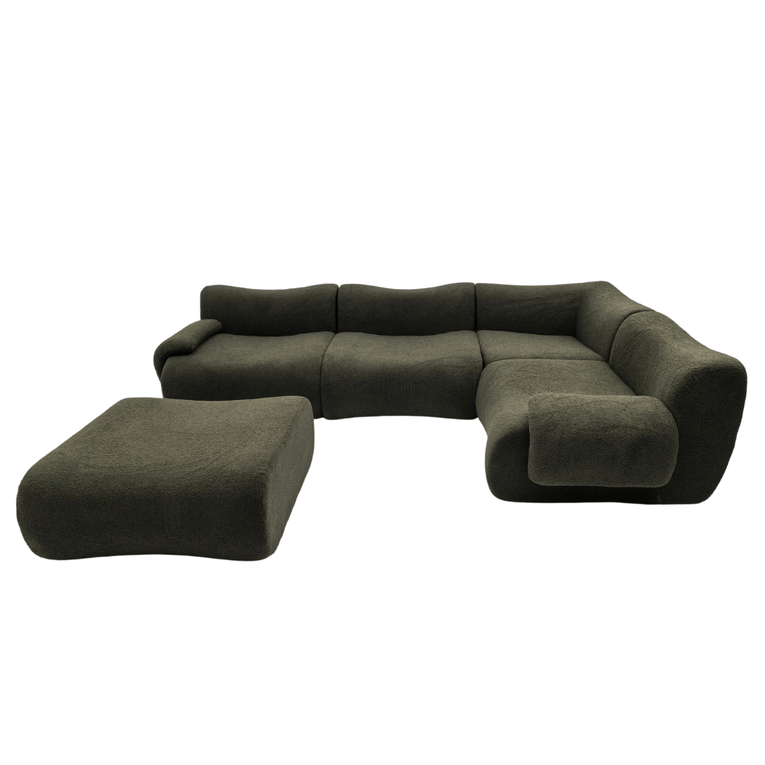 Amara Modular Sofa - Black Premium Fabric