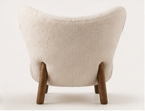 Fleur Lounge Chair back studio view