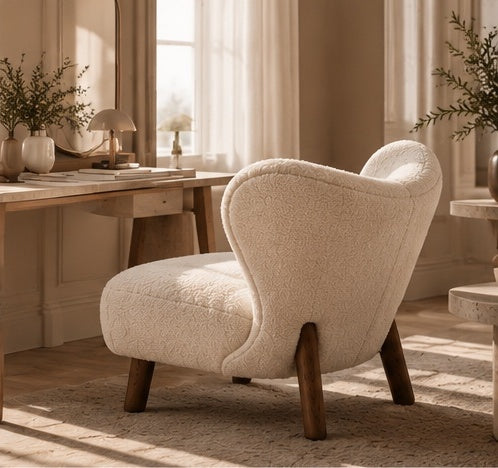 Fleur Lounge Chair rear lifestyle view
