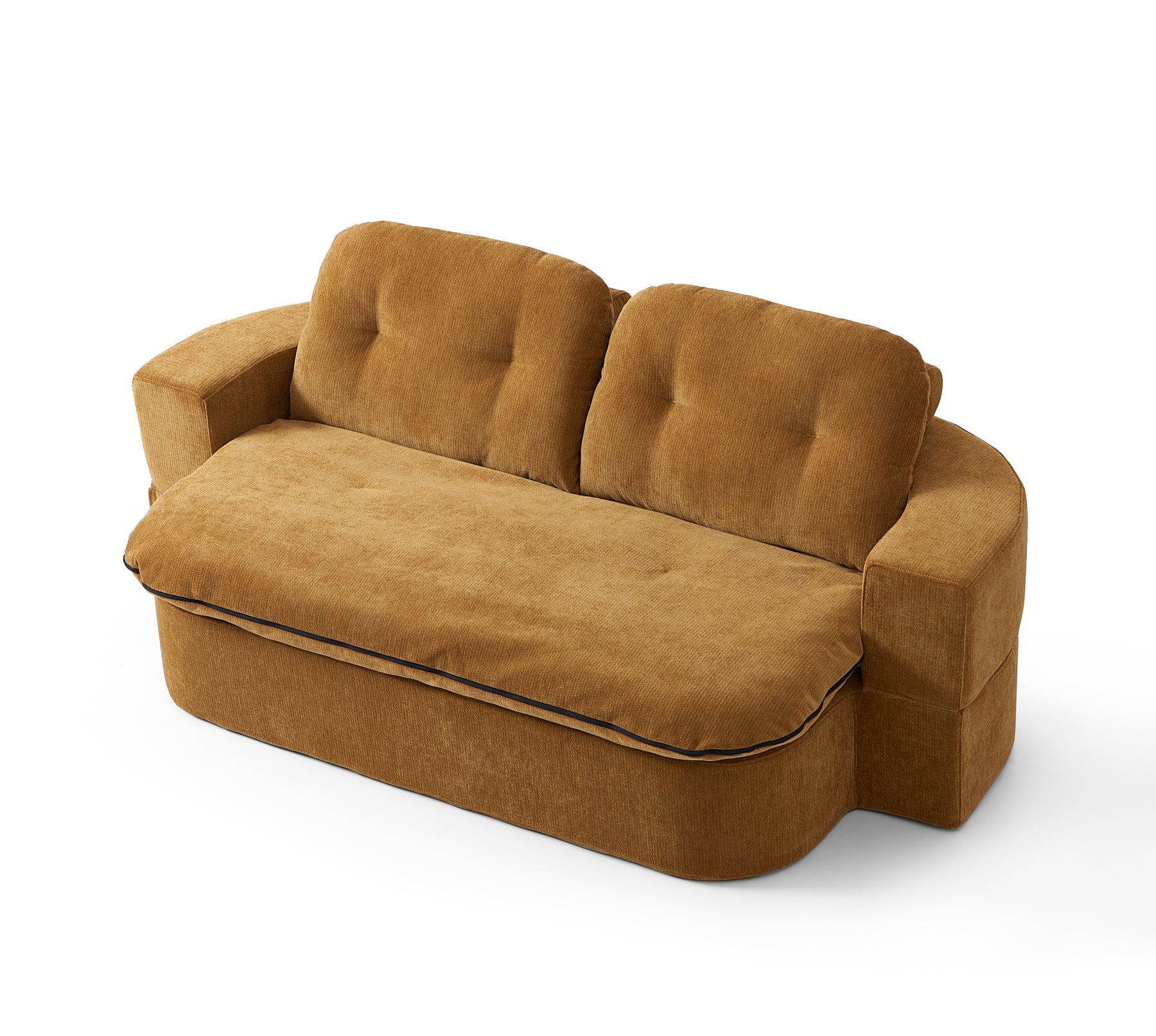 Loop Convertible Sofa Bed - Textured Fabric BUBULAND HOME