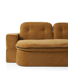 Loop Convertible Sofa Bed - Textured Fabric BUBULAND HOME