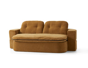 Loop Convertible Sofa Bed - Textured Fabric BUBULAND HOME