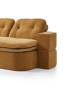 Loop Convertible Sofa Bed - Textured Fabric BUBULAND HOME