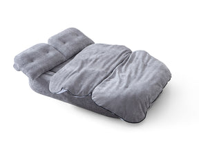 Loop Convertible Sofa Bed - Textured Fabric - sofa Natural White Textured Fabric BUBULAND HOME
