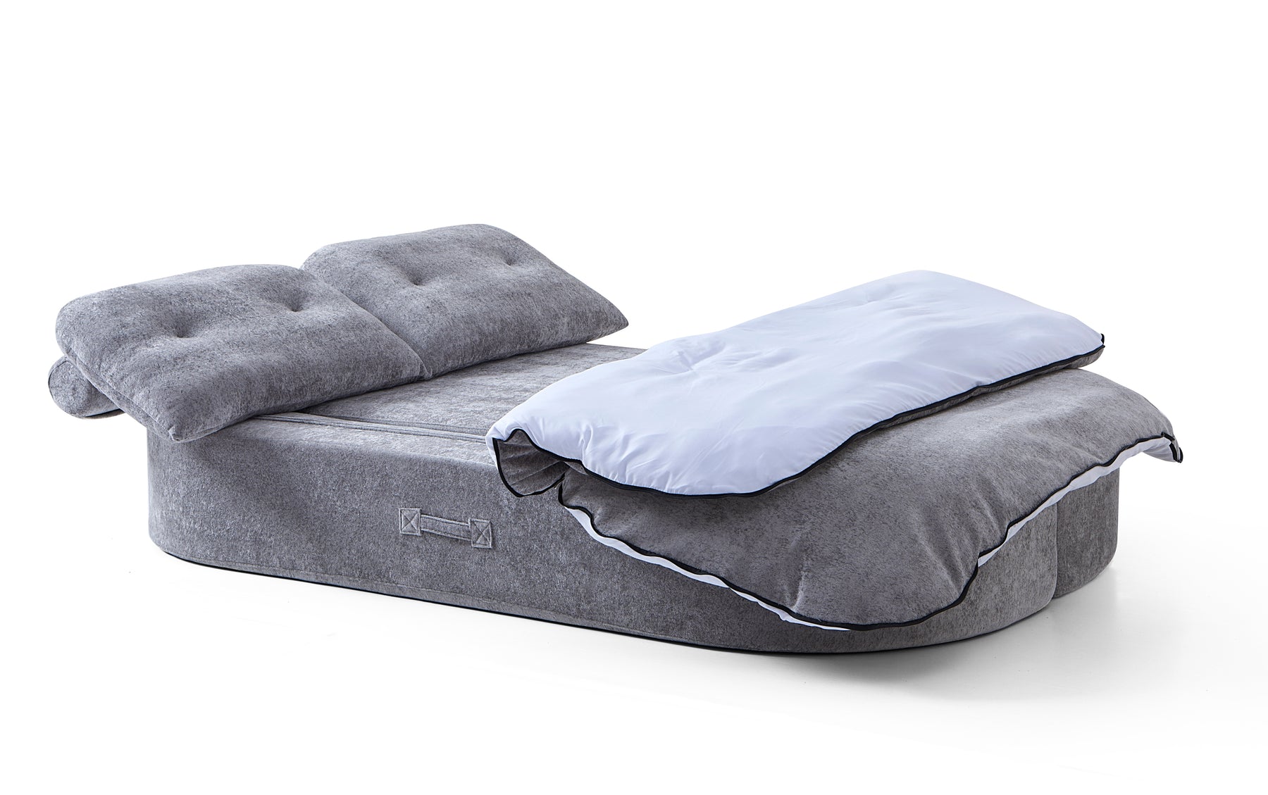 Loop Convertible Sofa Bed - Textured Fabric BUBULAND HOME