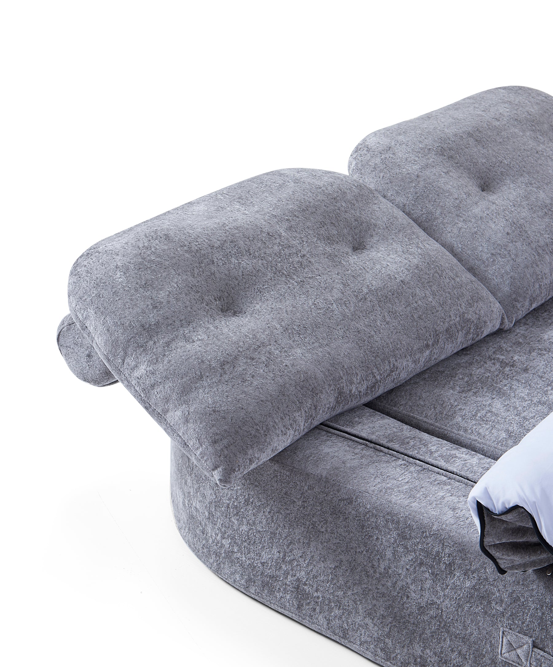 Loop Convertible Sofa Bed - Textured Fabric BUBULAND HOME
