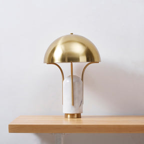 Dome White Marble Table Lamp - BUBULAND HOME