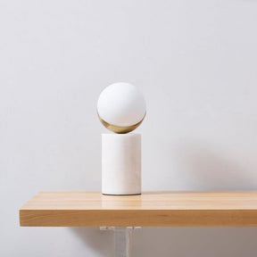 Pearl Marble Table Lamp - BUBULAND HOME