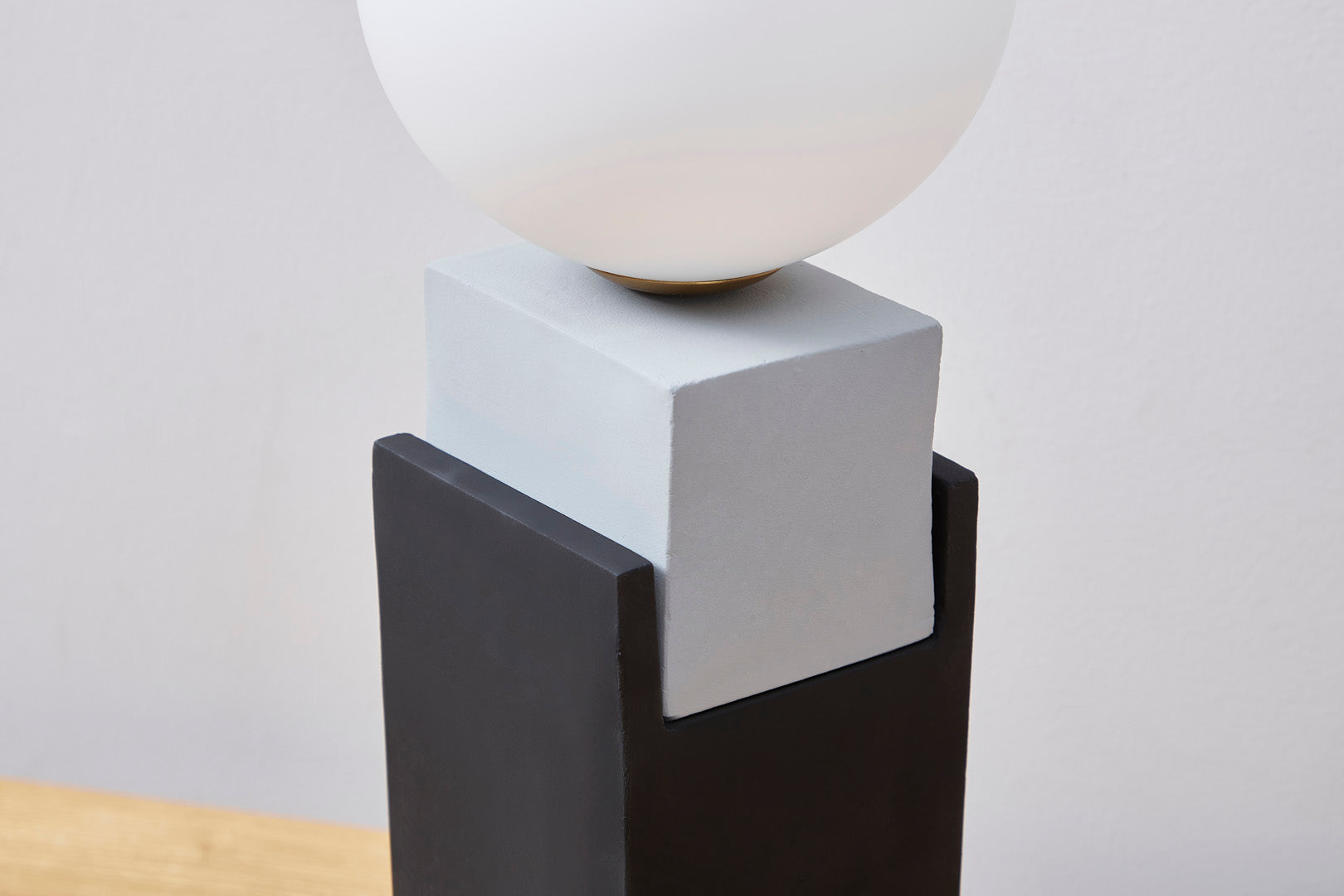 Element Concrete Table Lamp - Square - BUBULAND HOME