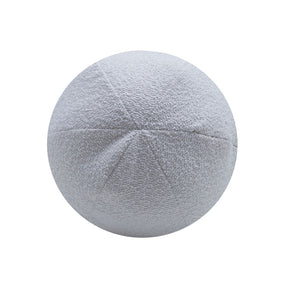 Louis Ball Cushions - Pure White Boucle - BUBULAND HOME