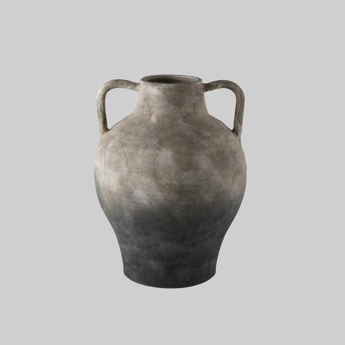 Ash Handle Ceramic Vase - BUBULAND HOME