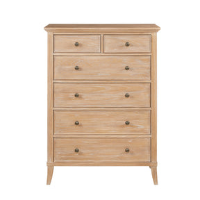 Cora Tallboy Chest of 6 Drawers - BUBULAND HOME