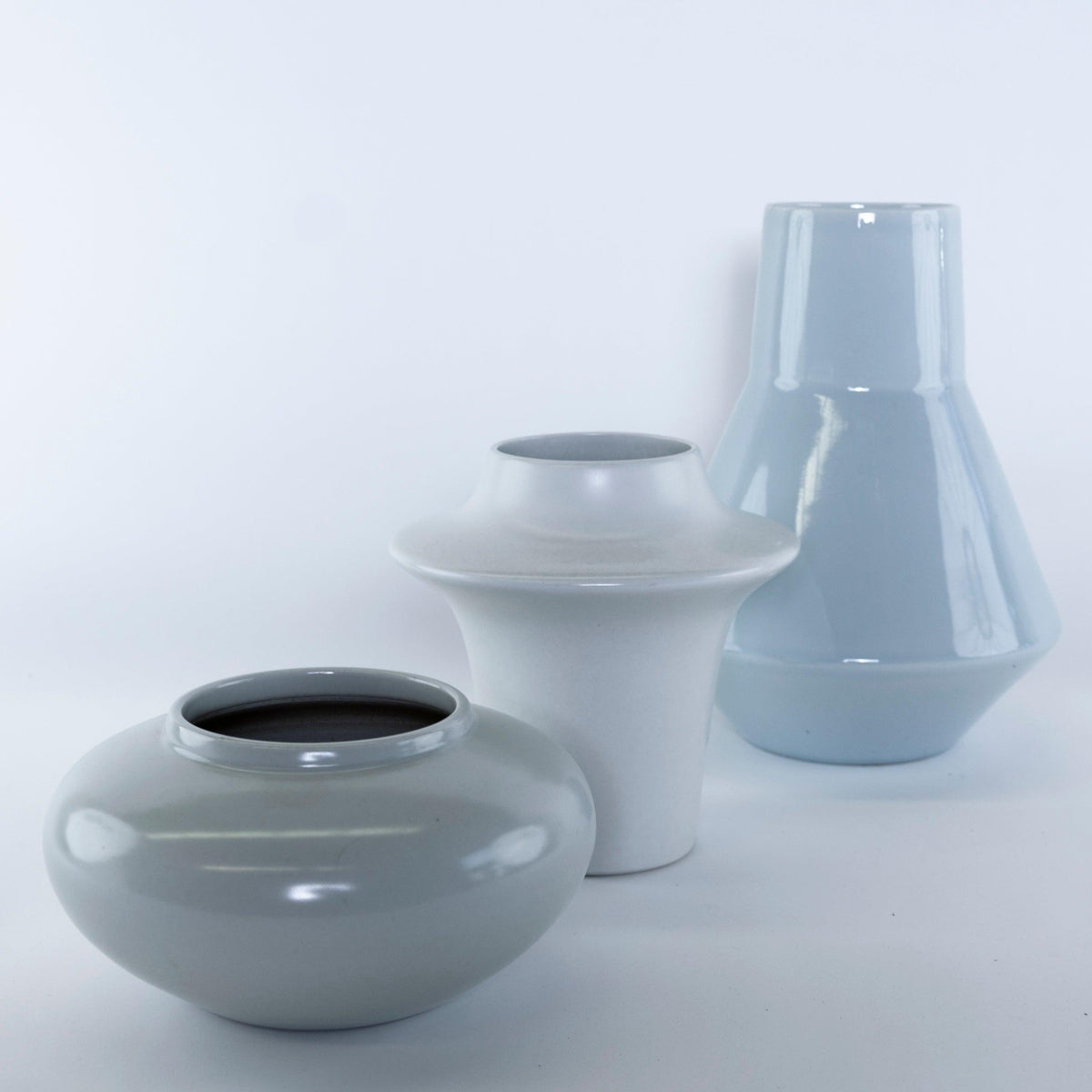 Purity Series Ceramic Vases - BUBULAND HOME
