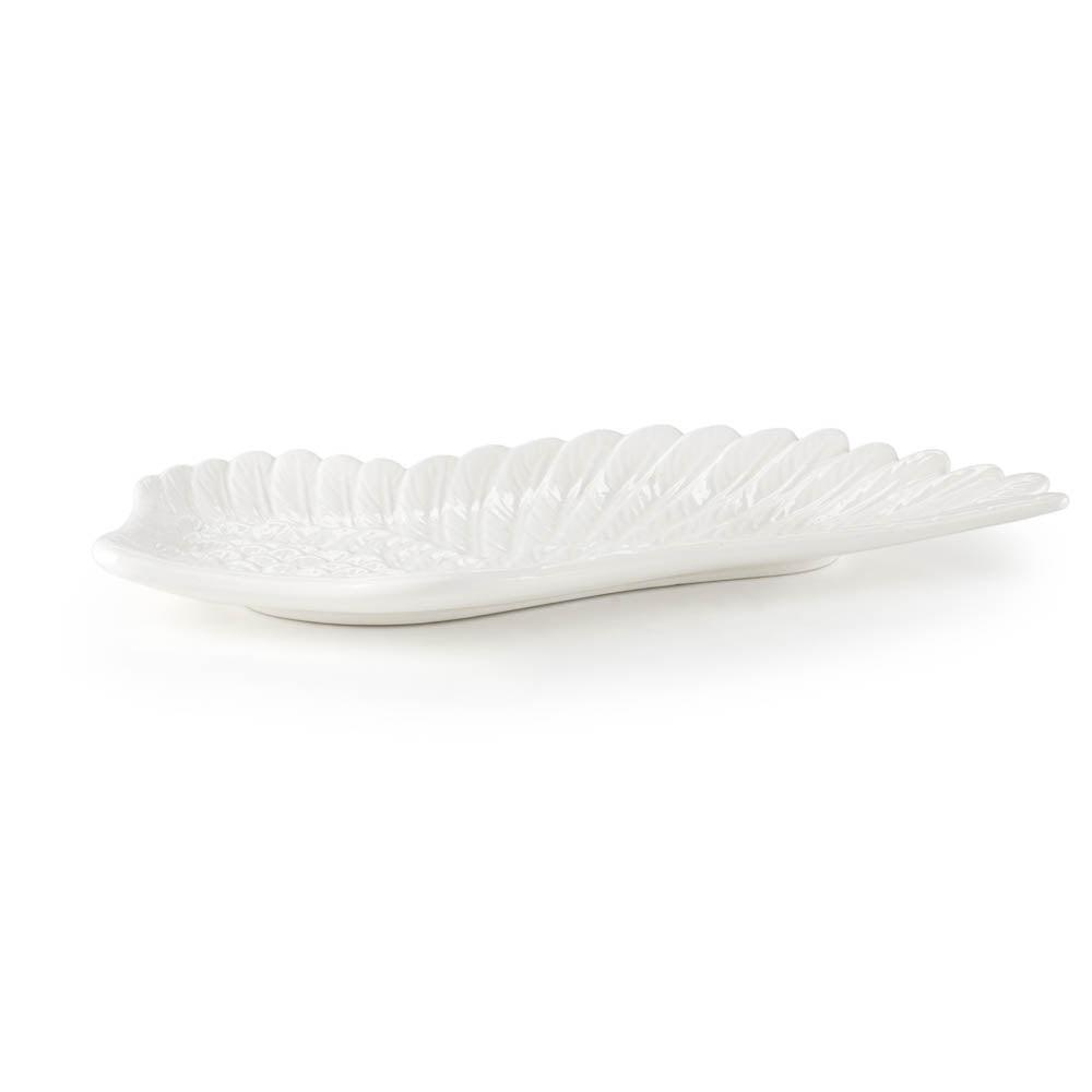 Spread Your Wing White Ceramic Plate - BUBULAND HOME