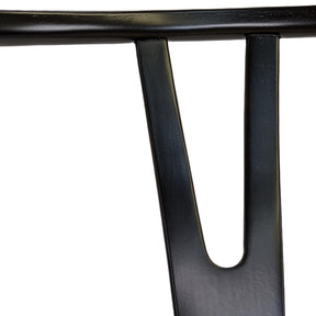Wishbone Chair Black - Set of 2 - BUBULAND HOME