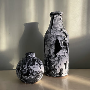 Icy Layered Ceramic Vase - Mini - BUBULAND HOME